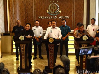 Bersih-bersih BUMN, Erick Thohir Kembali Sambangi Kejagung