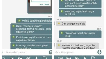 Malah ketipu..... Foto: Twitter