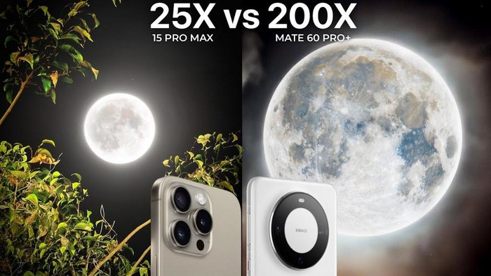 Foto Bulan Huawei
