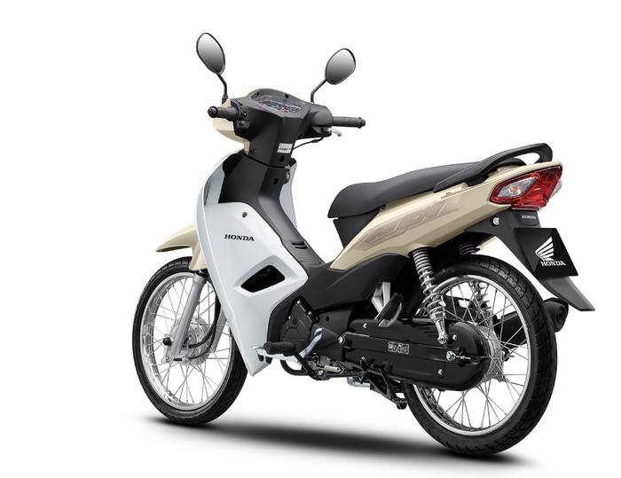 Honda Wave Alpha Retro kembaran Honda Supra Fit