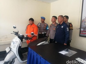 Tak Sanggup Bayar Utang, Pria di Denpasar Curi Motor untuk Jaminan
