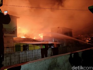 Data Sementara Kebakaran di Joyosudiran Solo, Polisi: 3 Rumah Terbakar