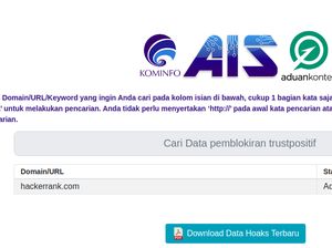 Situs HackerRank Tak Sengaja Terblokir, Kominfo Minta Maaf