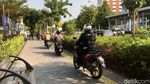 Lagi! Trotoar Salemba Raya Dijajah Pemotor