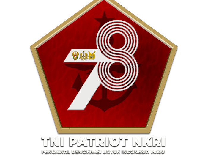 Logo HUT TNI 2023.