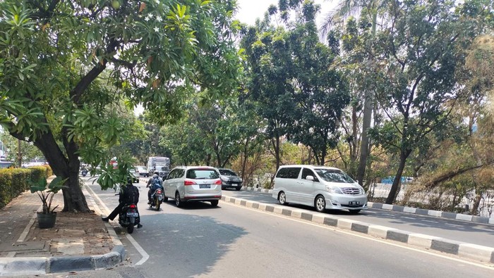 Lokasi balap liar di Kembangan, Jakarta Barat (Astrid Meishella/detikcom)