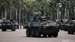 Potret Parade Alutsista dan Defile Pasukan di Gladi Bersih HUT TNI