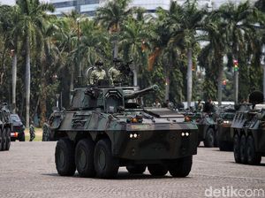 Jelang HUT Ke-80, TNI Gelar Latihan Defile Alutsista di Monas Pekan Depan