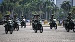 Potret Parade Alutsista dan Defile Pasukan di Gladi Bersih HUT TNI