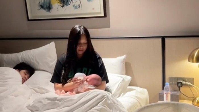 Potret Sisca Kohl dan Baby Sophia