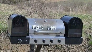 Patut dicontoh, kotak paket memanfaatkan pangganagan bekas. Foto: Boredpanda