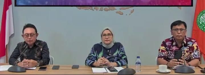 tangkapan layar Press Conference IPOC 2023,  Selasa, 3 Oktober 2023. (Dok. GAPKI)