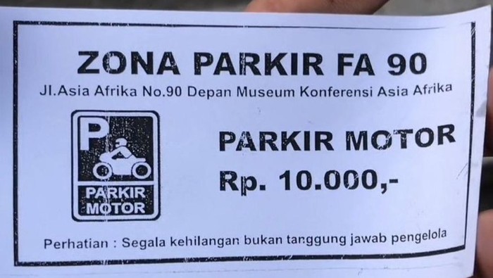 Misi Penyelesaian Tarif Parkir Selangit di Bandung