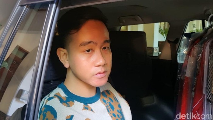 Wali Kota Solo Gibran Rakabuming Raka di Balai Kota Solo, Selasa (3/10/2023).
