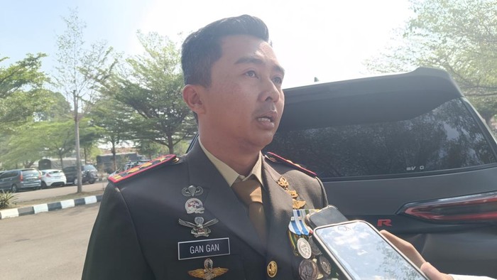 Dandim 0621 Kabupaten Bogor Letkol Gan Gan Rusgandara,