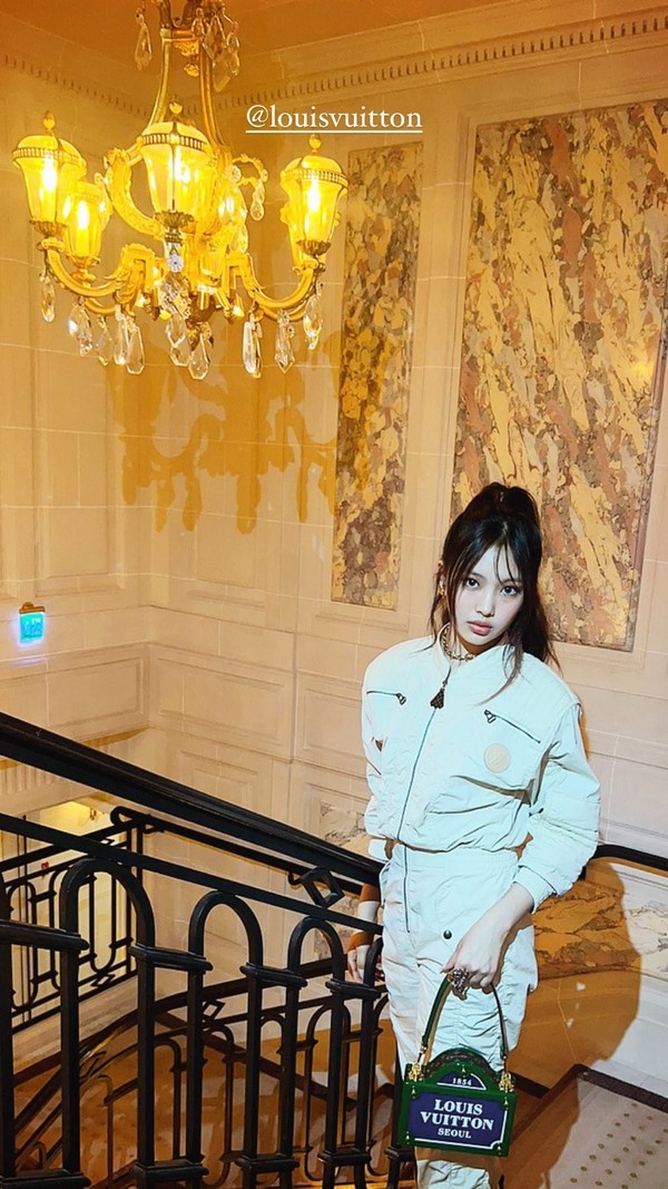 Hyein NewJeans, Brand Ambassador Louis Vuitton Termuda