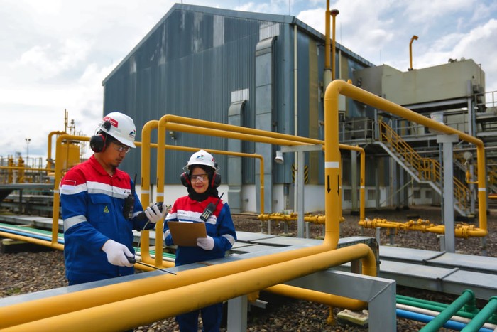 Ilustrasi Jaringan Gas