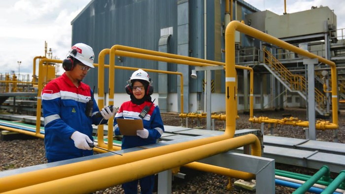Ilustrasi Jaringan Gas