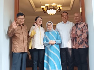 JK-Puan Santap Coto Sambil Bahas Pilpres 2024, Ini yang Dibicarakan