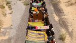 Aksi Nekat Migran Ilegal Numpang Kereta Barang buat ke AS