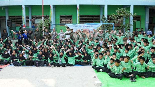 Kualitas udara Jakarta menurun dampak polusi. CTARSA Foundation melakukan penyuluhan kesehatan bertema ASAP, yaitu Aksi Sehat Amankan Pernapasan. (dok CTARSA Foundation)