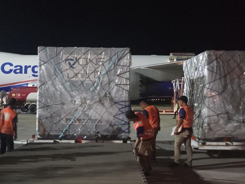 Logistik MotoGP mulai datang ke Indonesia