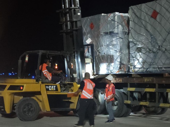 Logistik MotoGP mulai datang ke Indonesia