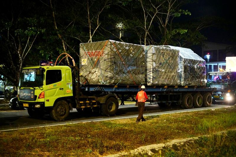 Logistik MotoGP mulai datang ke Indonesia