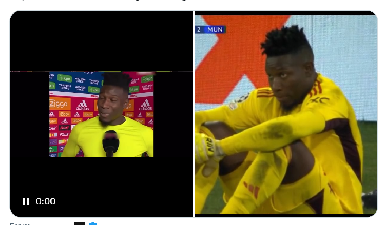 Meme Onana Makin Oh No No, Blunder Berkali-kali