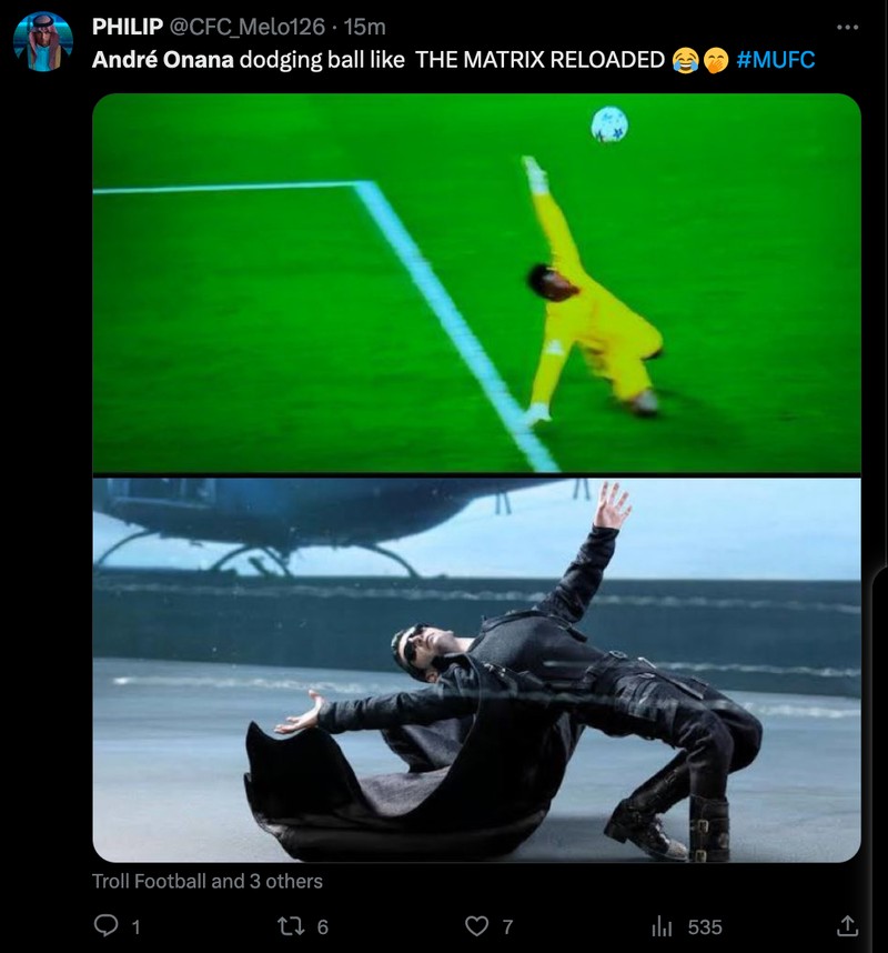 meme,meme sepakbola,meme andre onana,meme onana,andre onana blunder,blunder ande onana,andre onana,manchester united vs galatasaray,liga champions,manchester united