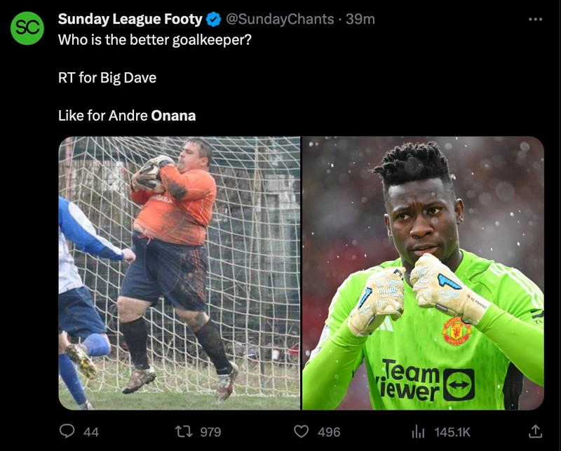 meme,meme sepakbola,meme andre onana,meme onana,andre onana blunder,blunder ande onana,andre onana,manchester united vs galatasaray,liga champions,manchester united