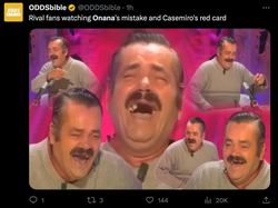 Meme Onana Makin Oh No No, Blunder Berkali-kali