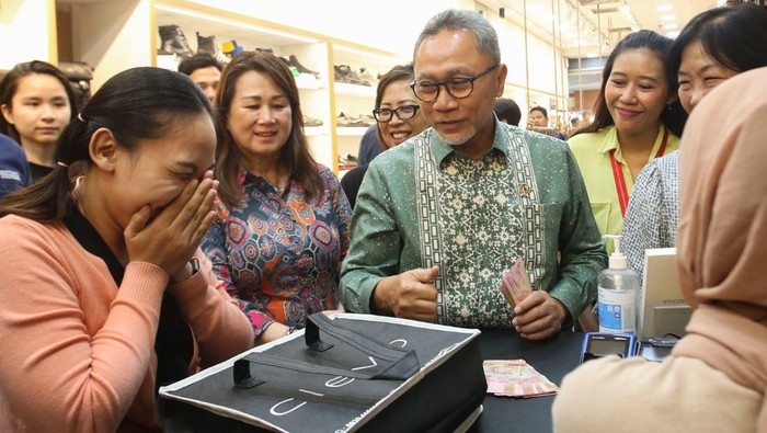 Mendag Zulkifli Hasan Tinjau ITC Mangga Dua