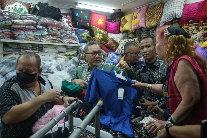 Mendag Zulkifli Hasan Tinjau ITC Mangga Dua
