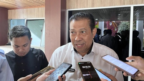 Pelaksana Harian (Plh) Sekda NTB Muhammad Nasir saat ditemui di Kompleks Kantor Gubernur NTB pada Rabu (4/9/2023). (Helmy Akbar/detikBali)