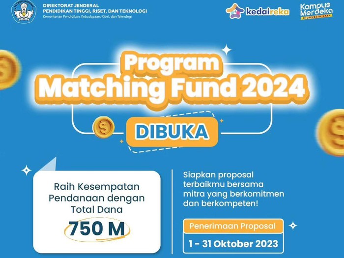 Pembukaan program Matching Fund 2024