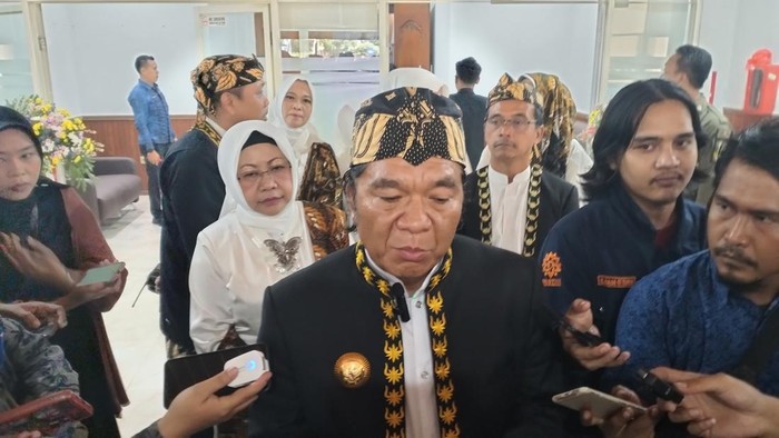 Pj Gubernur Banten Al Muktabar (Bahtiar/detikcom)