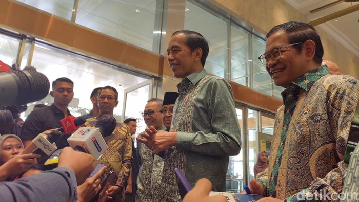 Presiden Joko Widodo (Jokowi) di Inacraft 2023
