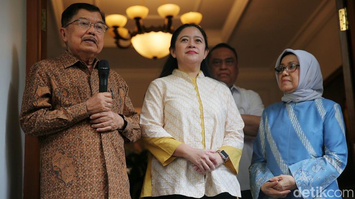 Puan Temui Jusuf Kalla Ketua DPP PDIP sekaligus Ketua DPR Puan Maharani akan bertemu Wapres ke-10 dan ke-12 Jusuf Kalla di kediamannya Jalan Brawijaya, Jakarta Selatan, Rabu (4/10/2023).