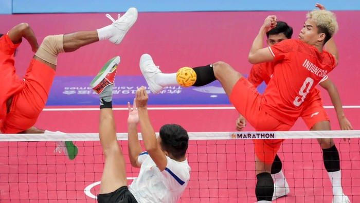 Sepak takraw Putra Indonesia di Asian Games 2023