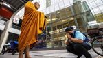 Suasana Mencekam Penembakan di Mal Bangkok