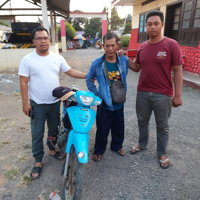 Tak tahu diuntung, Warga Jember ditolong malah curi motor