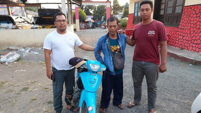 Tak tahu diuntung, Warga Jember ditolong malah curi motor