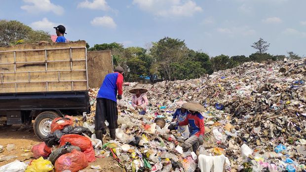 TPAS Dengung di Kabupaten Lebak, Banten. (Foto: Fathul Rizkoh/detikcom)