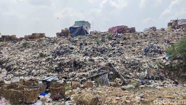 TPAS Dengung di Kabupaten Lebak, Banten. (Foto: Fathul Rizkoh/detikcom)