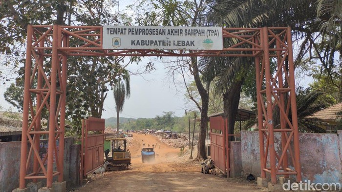 TPAS Dengung di Kabupaten Lebak, Banten. (Foto: Fathul Rizkoh/detikcom)