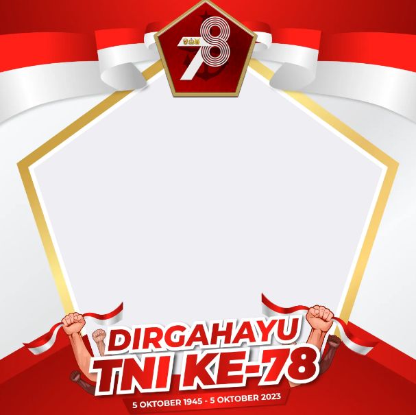 Twibbon HUT ke-78 TNI 2023