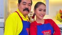 Adam dan Inul juga memiliki program acara sendiri di salah satu stasiun televisi. Dalam program tersebut, keduanya membagikan kreasi masakan. Foto: Instagram @mas.adamsuseno @inul.d