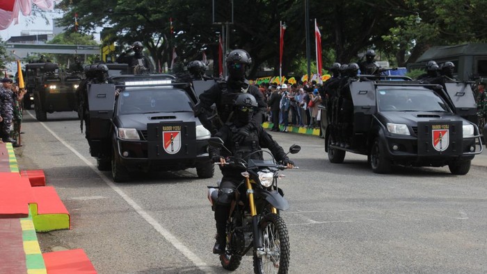 Alutsista modren Kodam Iskandar Muda yang dipamerkan saat HUT ke-78 TNI. (Foto: Dok. Kodam Iskandar Muda)