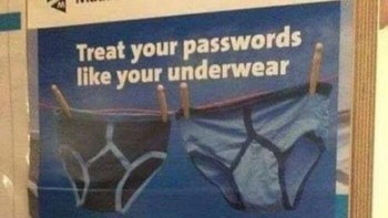 Iklan soal password/. Foto: Boredpanda